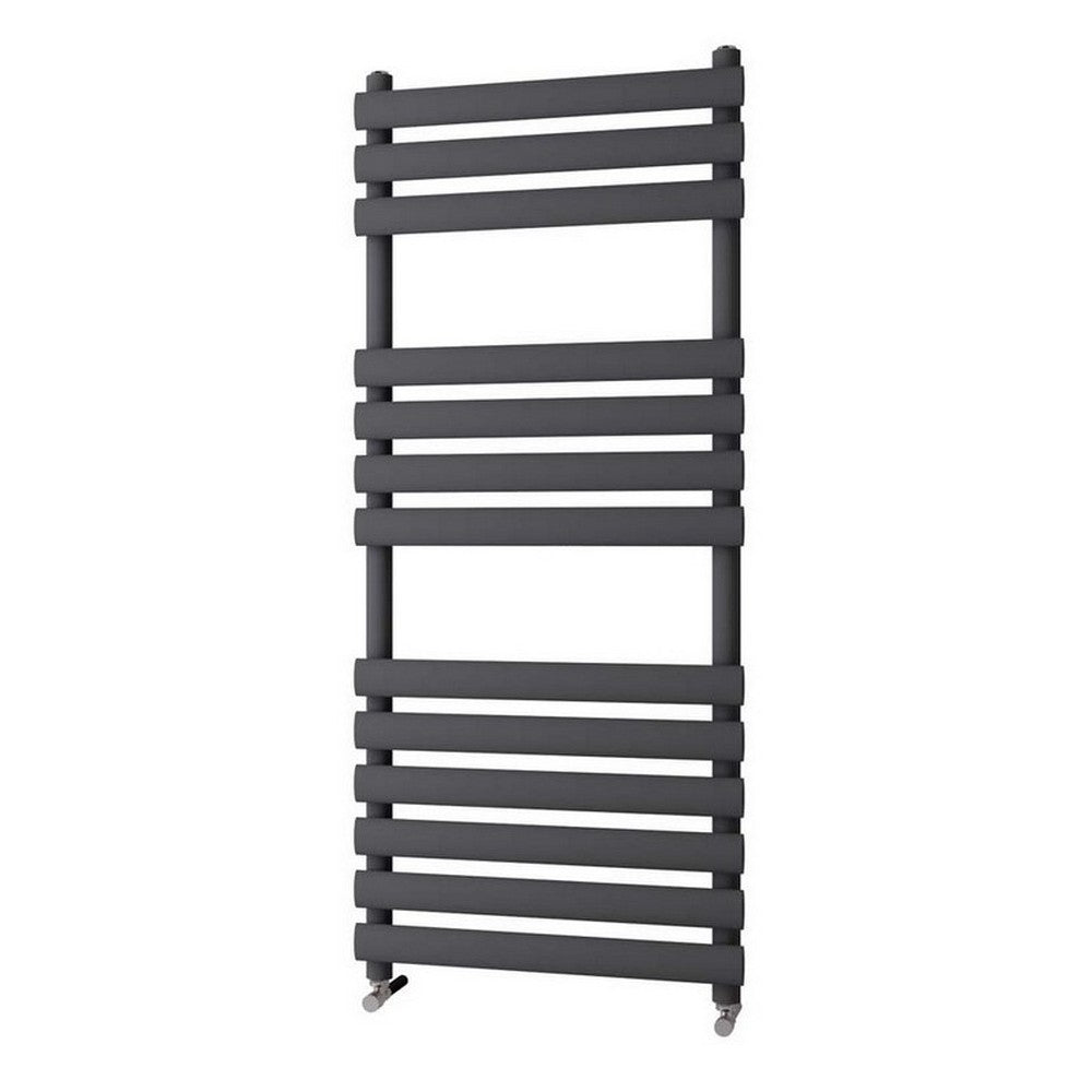 Scudo Instyle 500mm Wide Carbon Anthracite Designer Towel Radiator 1200mm