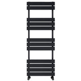 Scudo Life Black Towel Radiator 1200 x 450mm