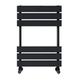 Scudo Life Black Towel Radiator 650 x 400mm