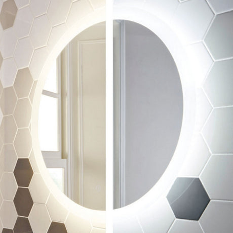 Scudo Lunar  Round LED Mirror with Demister Pad