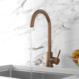 Scudo Manhattan Kitchen Tap in Brushed Bronze lifestyle