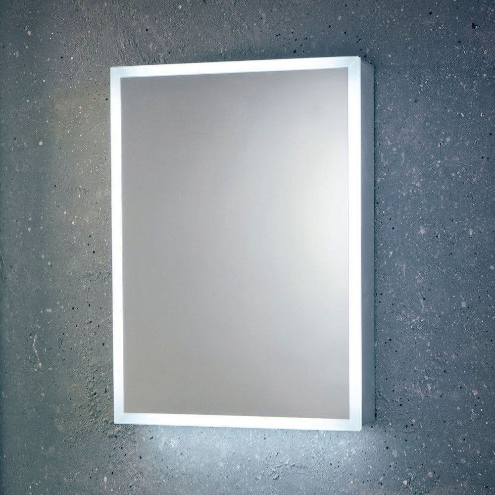 Scudo Mia LED 500 x 700mm Mirror Cabinet Single Door
