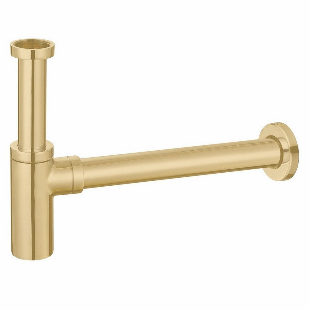 Scudo Minimalistic Brushed Brass Bottle Trap