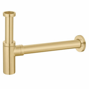 Scudo Minimalistic Brushed Brass Bottle Trap