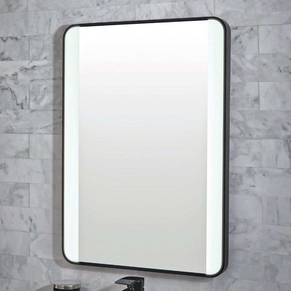 Scudo Mono Soft Square LED 500 x 700mm Bathroom Mirror
