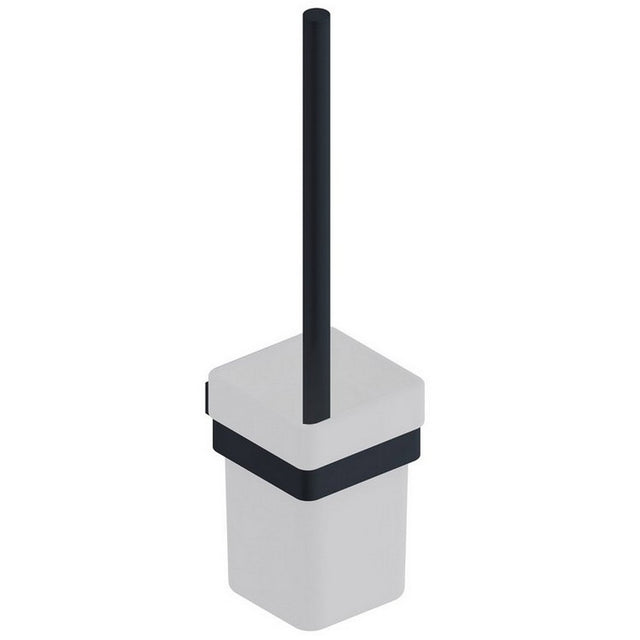 Scudo Mono Toilet Brush Set Matt Black