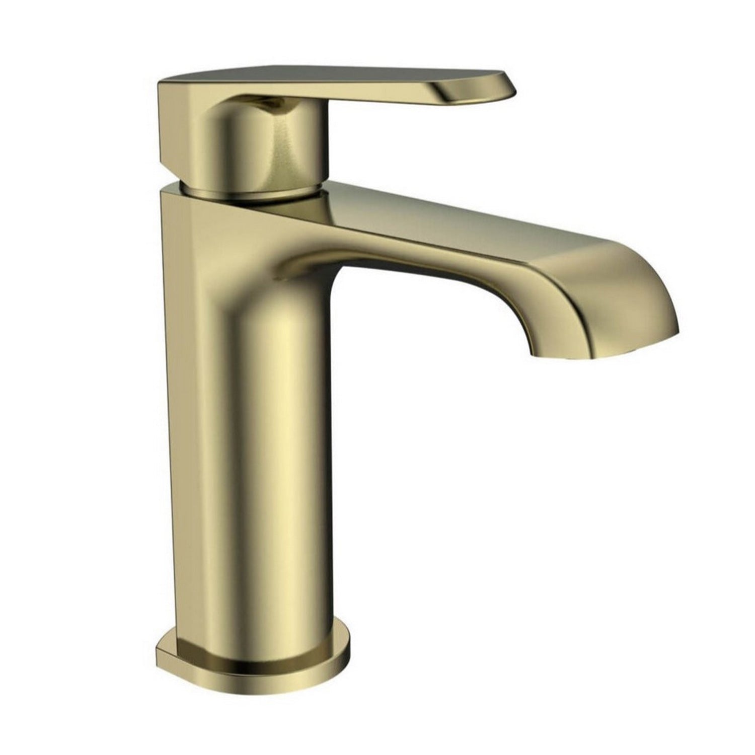 Scudo Montana Mono Basin Mixer in Brushed Brass