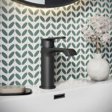 Scudo Montana Mono Basin Mixer in Matt Black lifestyle 