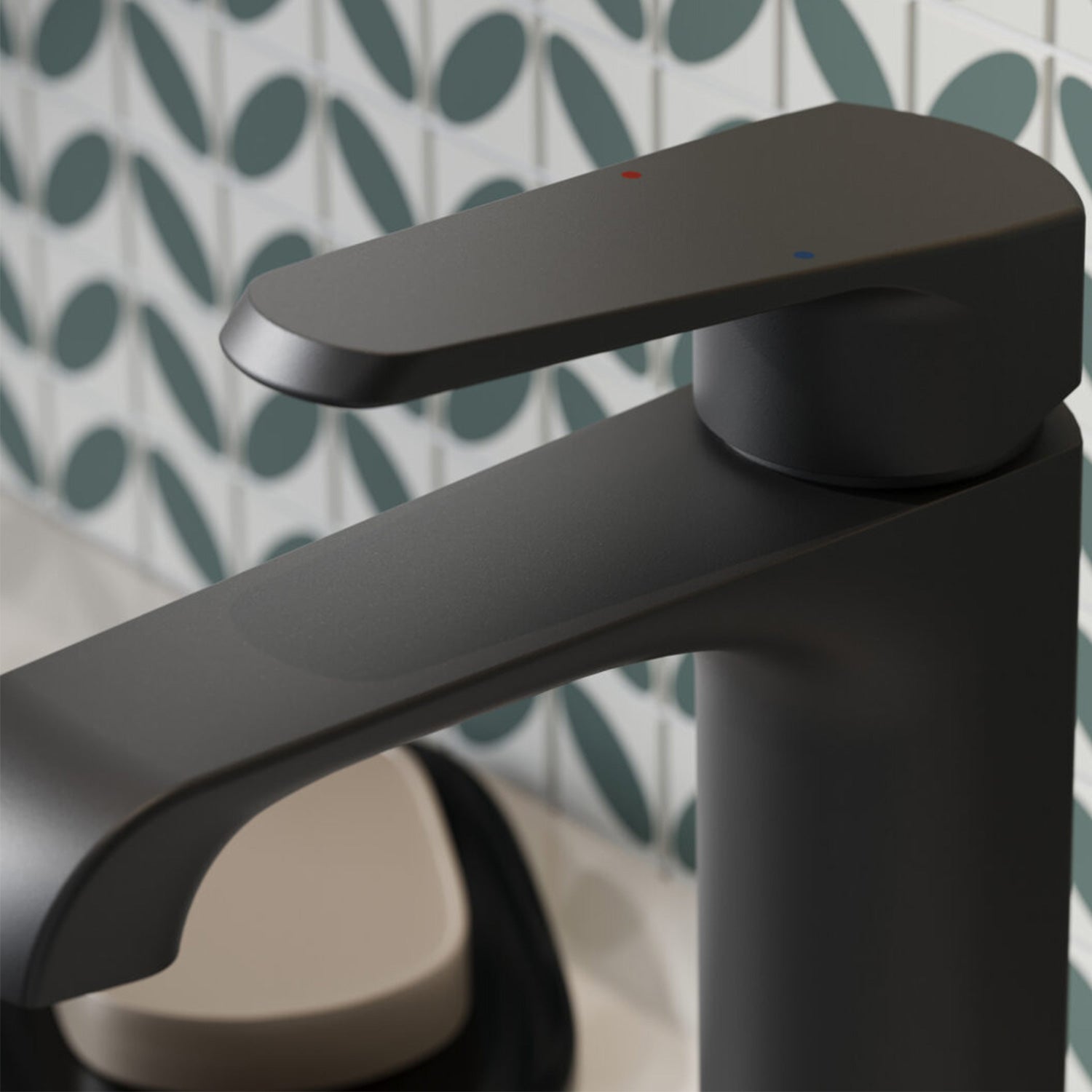 Scudo Montana Mono Basin Mixer in Matt Black lifestyle  5