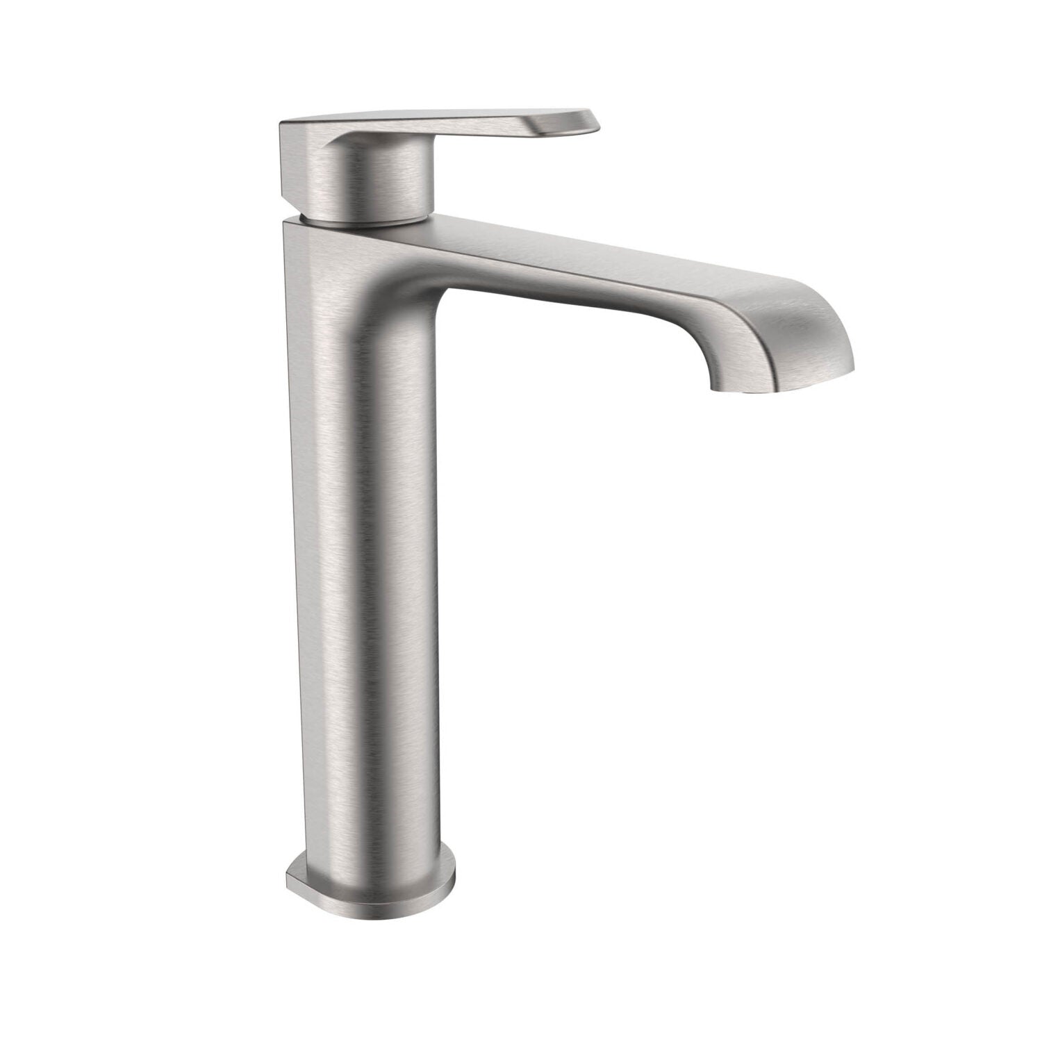Scudo Montana Tall Mono Basin Mixer in Brushed Nickel