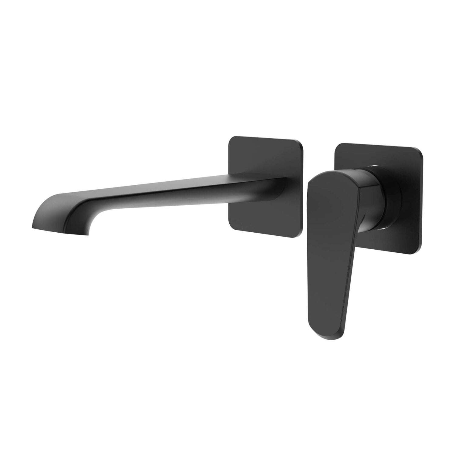 Scudo Montana Wall Mounted Basin Mixer in Matt Black