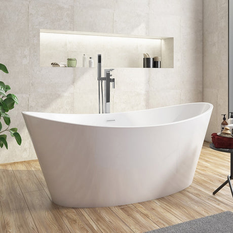 Scudo Muro Chrome Freestanding Bath Shower Mixer Lifestyle