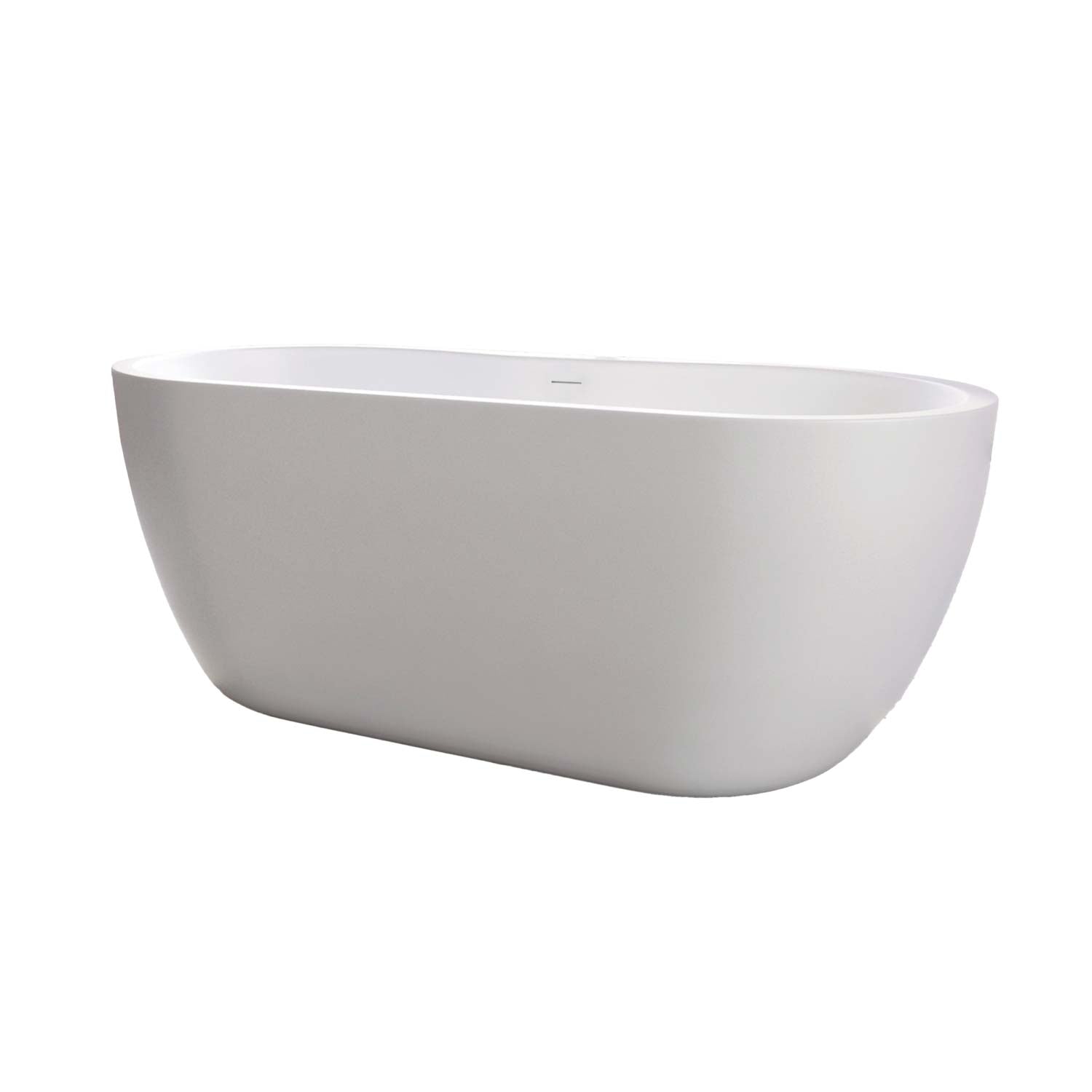 Scudo Onyx 1800 x 800mm Freestanding Bath in Gloss White
