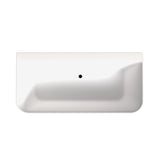 Scudo Porto 1700 x 800mm Back to Wall Bath in Gloss White main