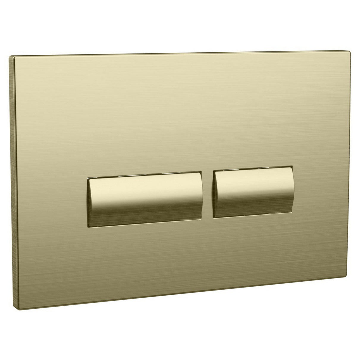 Scudo Rectangular Dual Flush Button  WC-BUTTON03