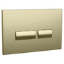 Scudo Rectangular Dual Flush Button  WC-BUTTON03