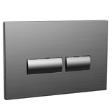 Scudo Rectangular Dual Flush Button  WC-BUTTON04
