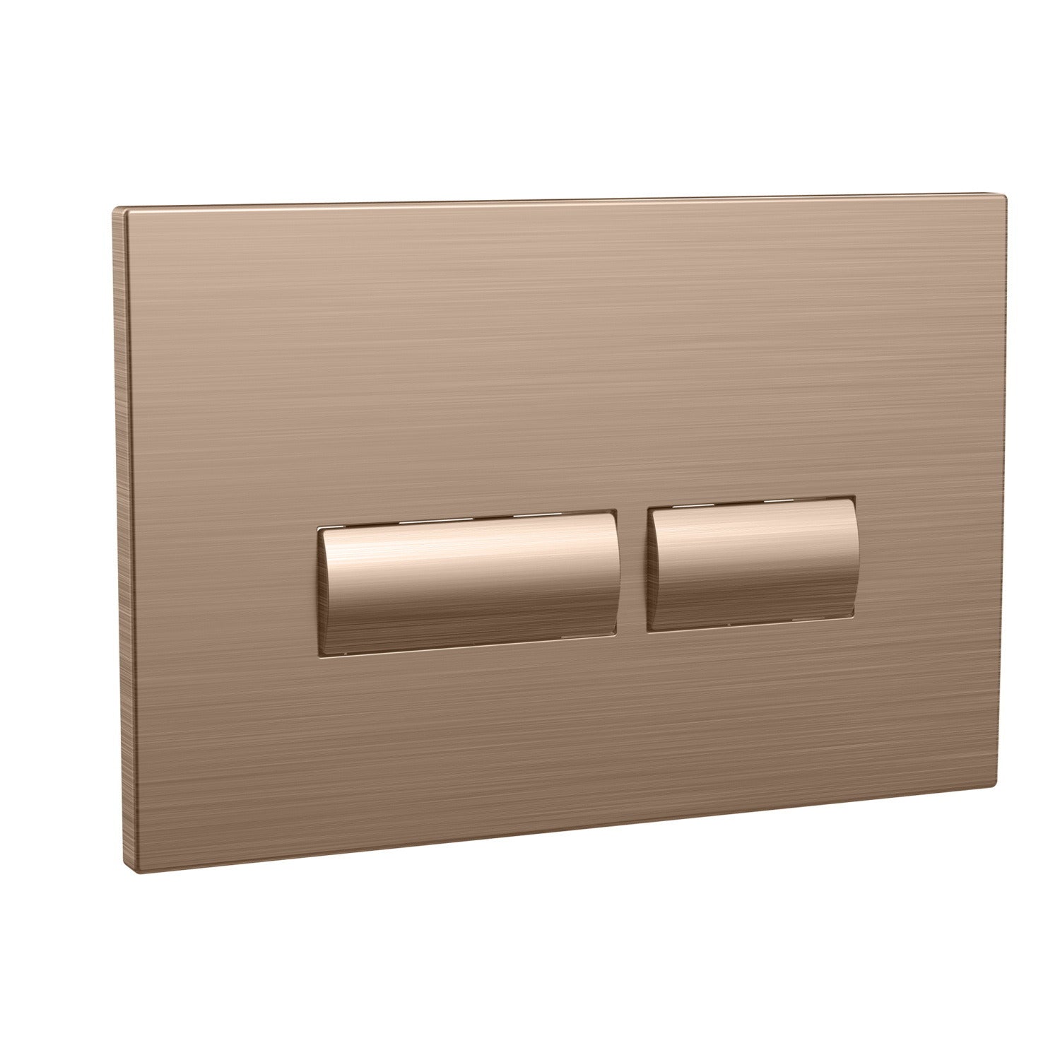 Scudo Rectangular Dual Flush Button  WC-BUTTON09