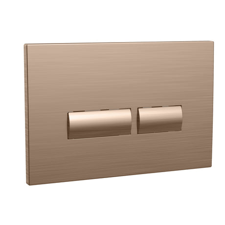 Scudo Rectangular Dual Flush Button  WC-BUTTON09