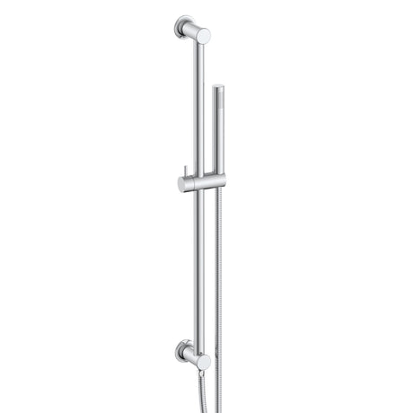 Scudo Riser Rail and Handset with Hose in Chrome