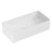 Scudo Riviera 460mm Rectangular Countertop Basin White