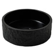 Scudo Rok Round Countertop Basin in Black