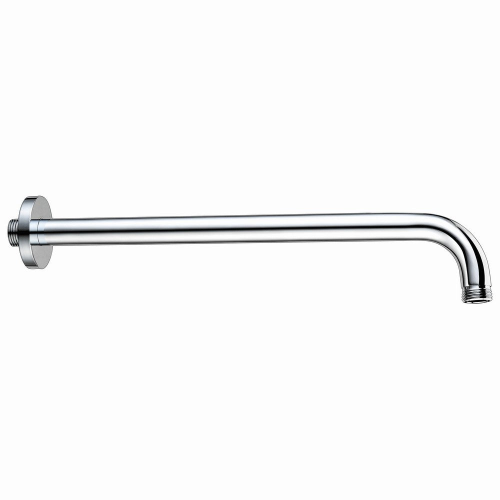 Scudo Round Chrome Wall Mounted 445mm Extended Shower Arm
