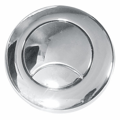 Scudo Rounded Chrome Push Button