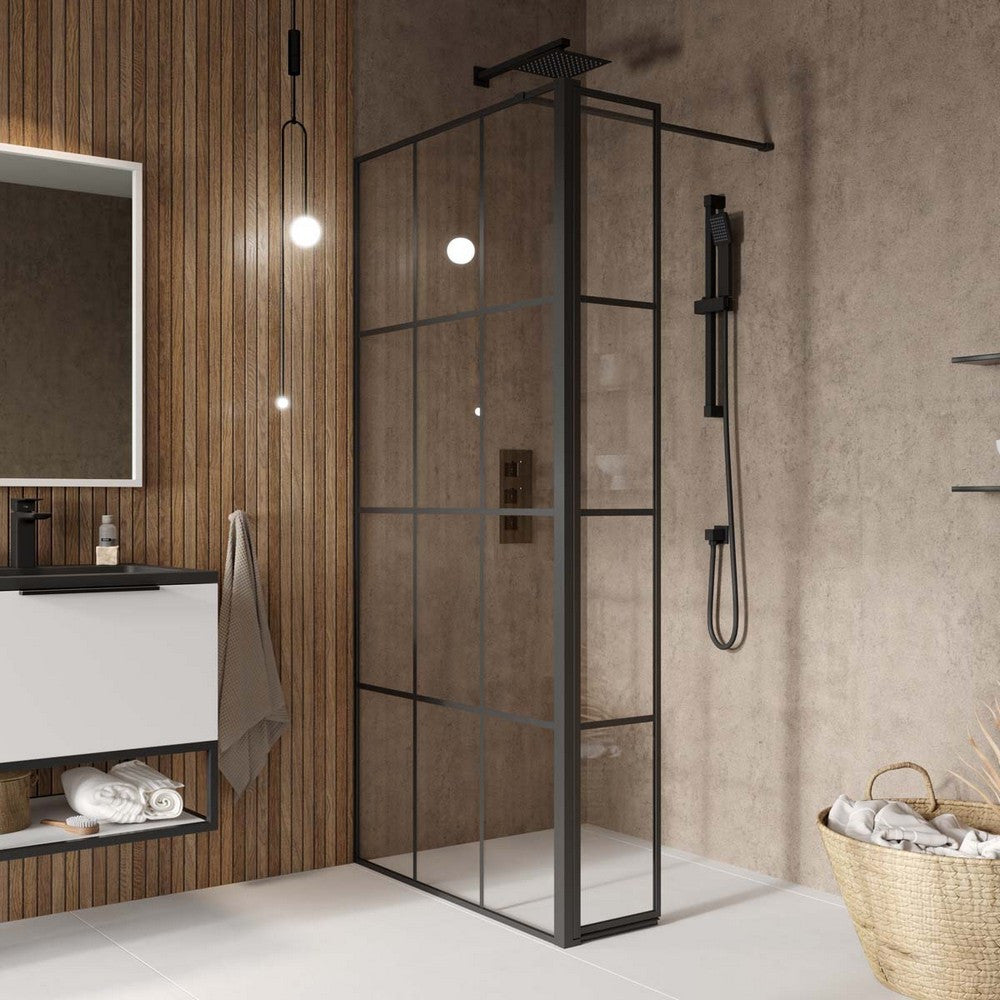 Scudo S8 275mm  Flipper Grid Panel in Black