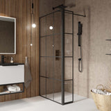 Scudo S8 275mm  Flipper Grid Panel in Black
