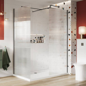 Scudo S8 275mm Fluted Glass Flipper Panel in Gunmetal