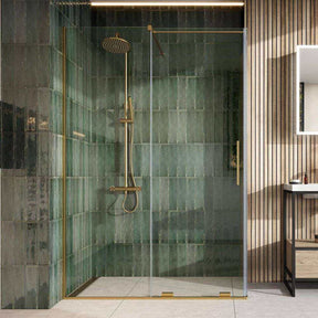 Scudo S8 Momentum Brushed Brass Side Panel