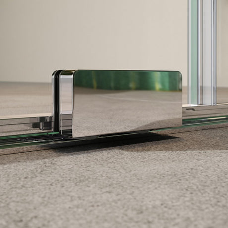 S8 Momentum Chrome Sliding Wetroom Panel
