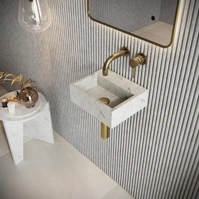 Scudo Sanctuary Cloakroom Marble Basin Vinato