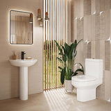 Scudo Spa Rimless Closed Back Pan with Cistern And Seat  lifestyle