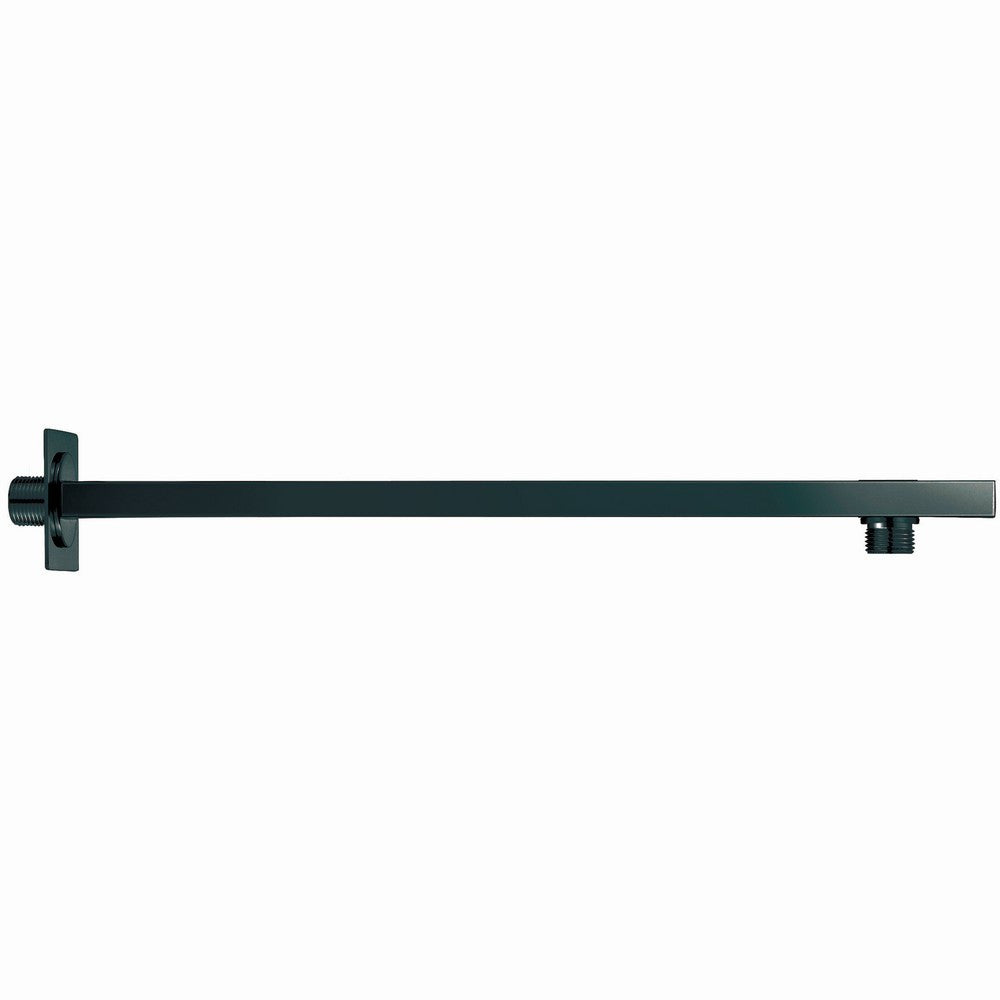 Scudo Squared Black Wall Mounted 405mm Shower Arm