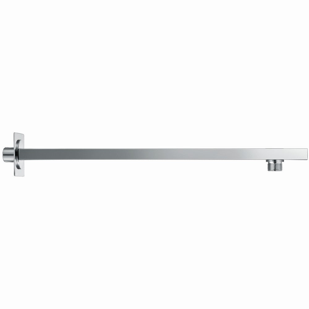 Scudo Squared Chrome Wall Mounted 435mm Extended Shower Arm
