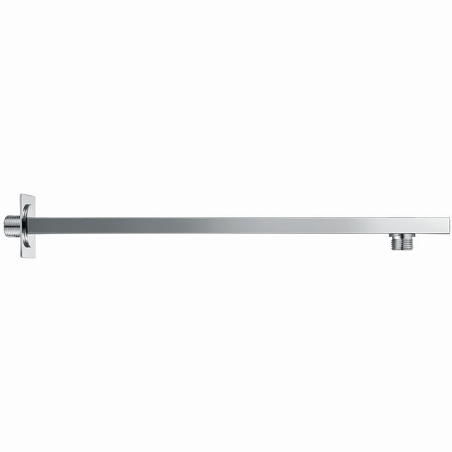 Scudo Squared Chrome Wall Mounted 435mm Extended Shower Arm