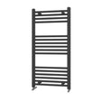 Scudo Strive 1000 x 500mm Black Towel Radiator