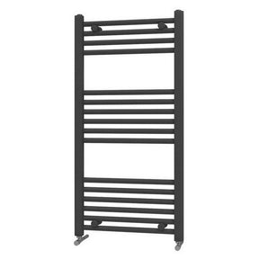 Scudo Strive 1000 x 500mm Carbon Anthracite Towel Radiator