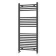 Scudo Strive 1200 x600mm Carbon Anthracite Towel Radiator