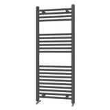 Scudo Strive 1200 x600mm Carbon Anthracite Towel Radiator
