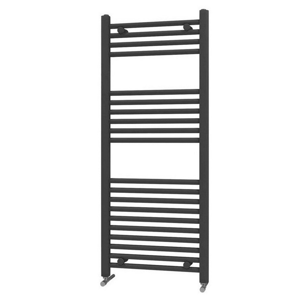 Scudo Strive 1200 x 400mm Black Towel Radiator