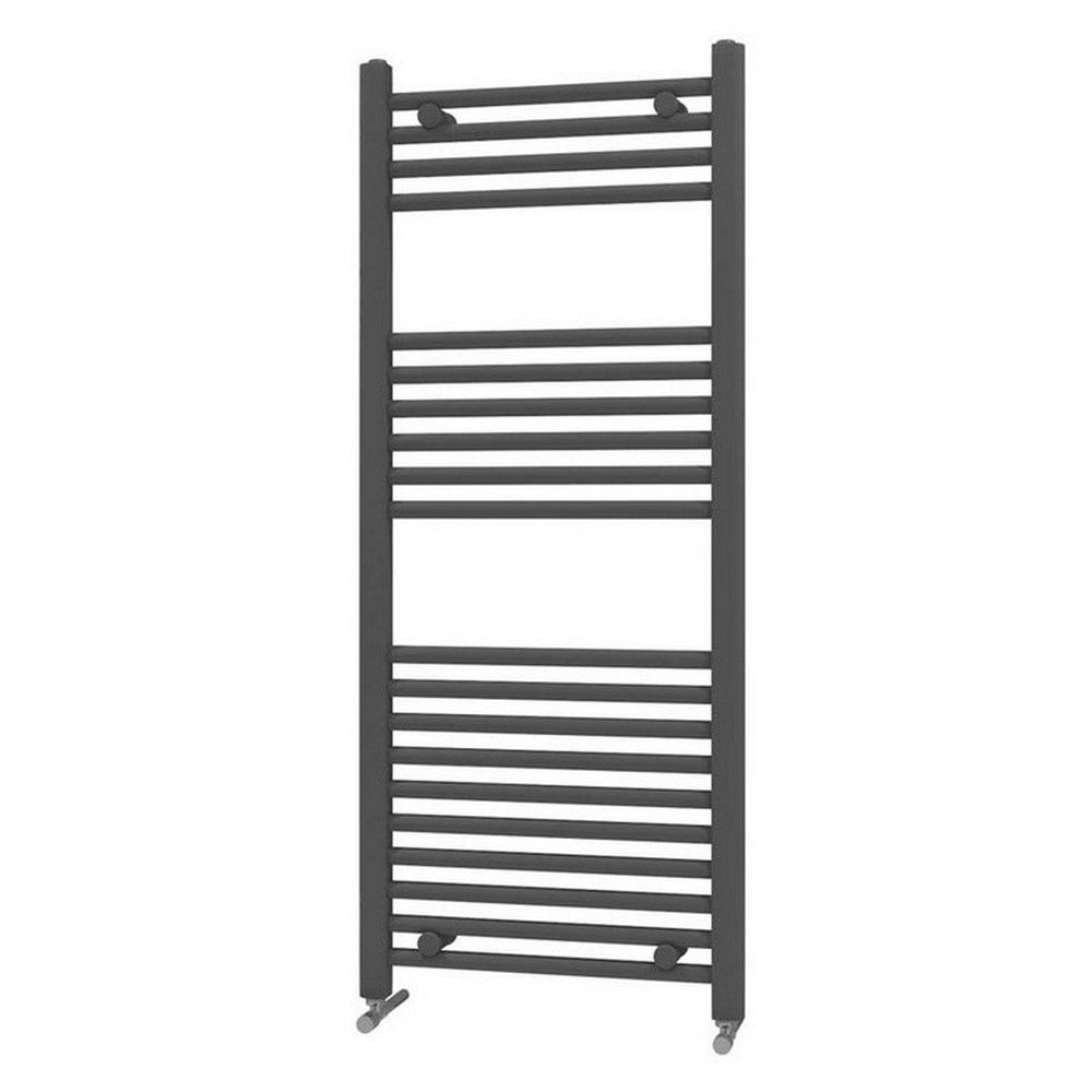 Scudo Strive 1200 x 500mm Carbon Anthracite Towel Radiator
