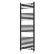 Scudo Strive 1600 x 400mm Black Towel Radiator