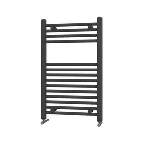 Scudo Strive 800 x 500mm Black Towel Radiator