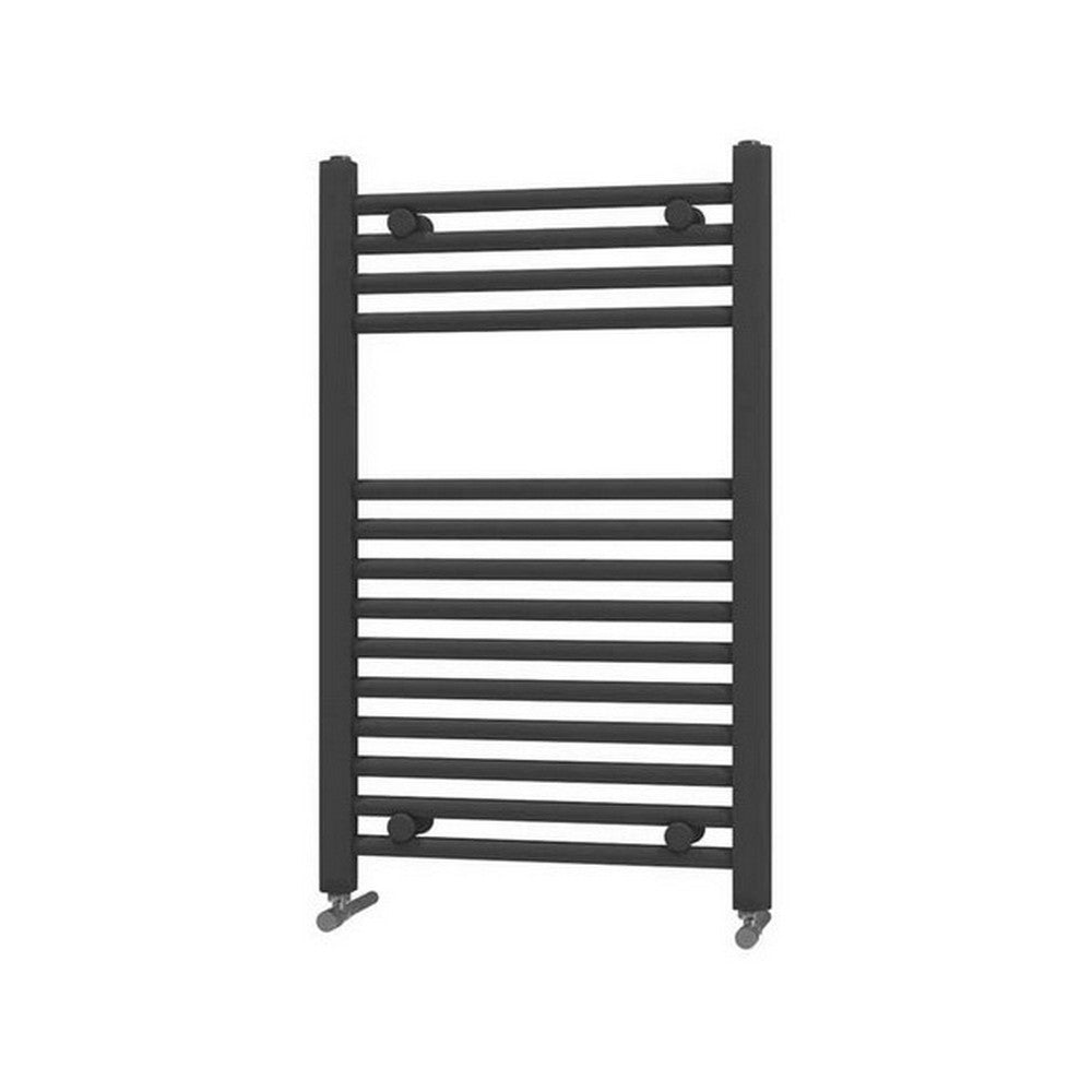Scudo Strive 800 x 600mm Black Towel Radiator
