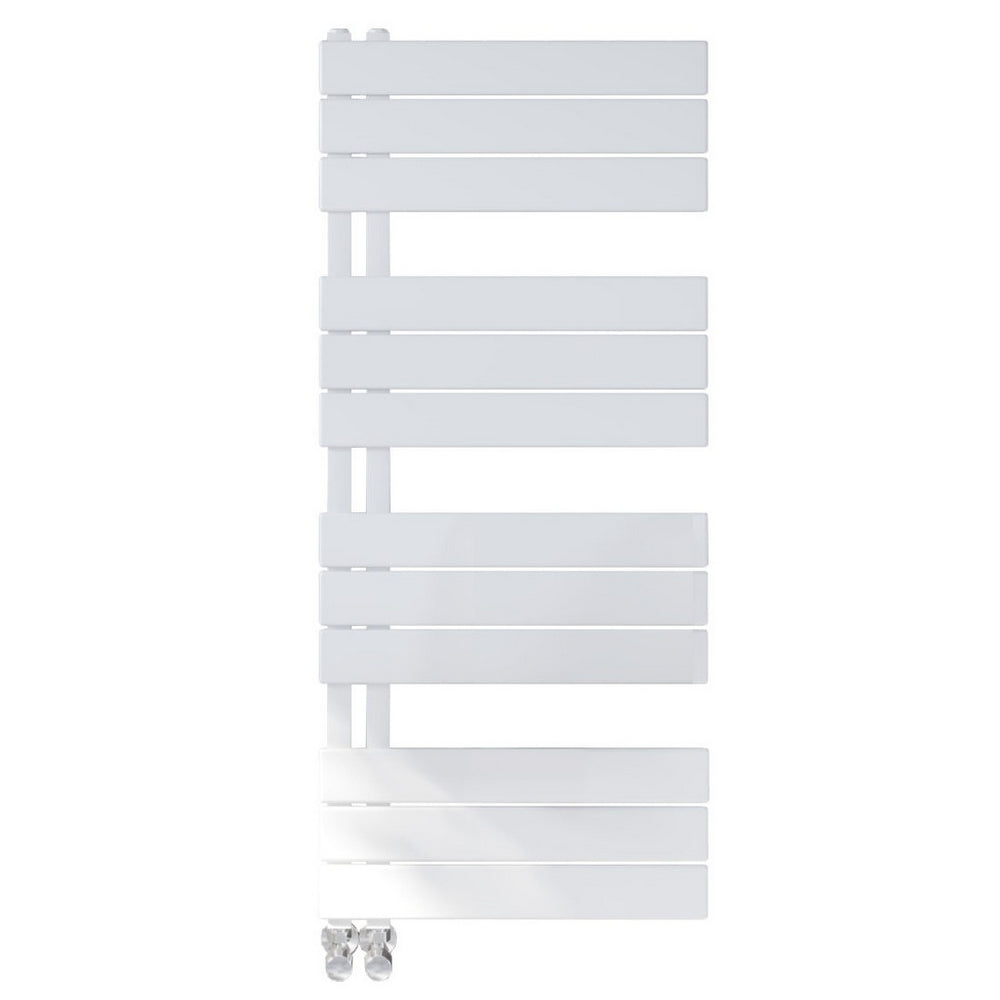 Scudo Thames Matt White Designer Towel Radiator 1150 x 600mm