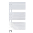Scudo Thames Matt White Designer Towel Radiator 800 x 500mm
