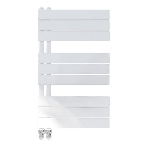 Scudo Thames Matt White Designer Towel Radiator 800 x 500mm